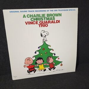 A Charlie Brown Christmas Vince Guaraldi Trio Vinyl LP  Pic Disk